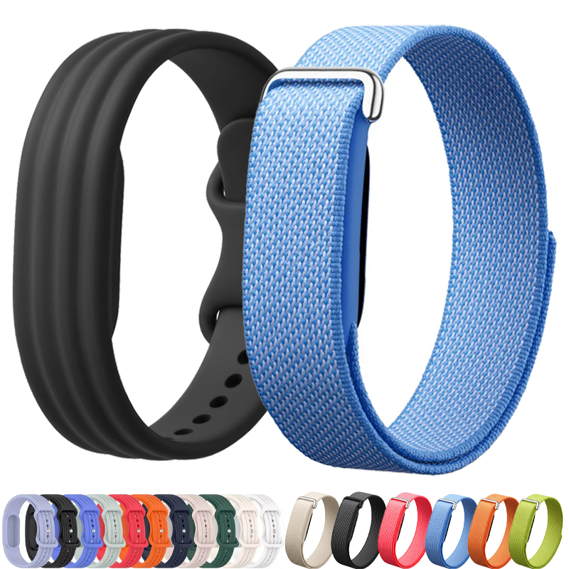 Official Sports Nylon+Silicone Loop Strap for Google  Air Comfortable Bracelet Wristband for Google  Air Accessories