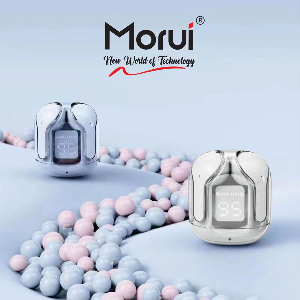 Morui Superior Crystal Earbuds MB-1 with Digital LED Display