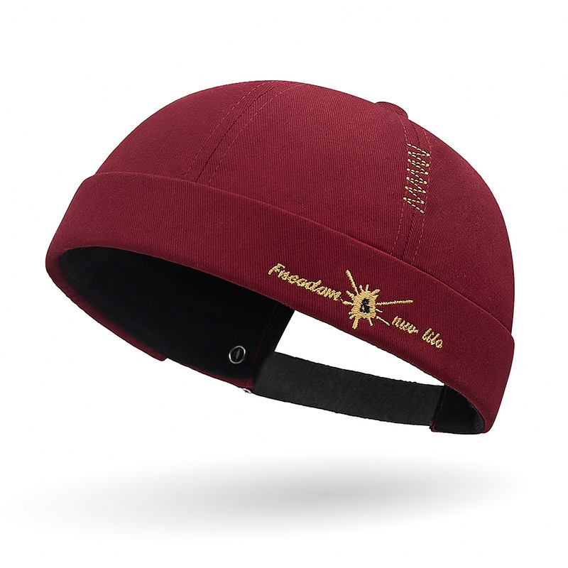 Personalized Letter Embroidery Farmer Hat - Unisex, Versatile, Trendy Hip-Hop Cap