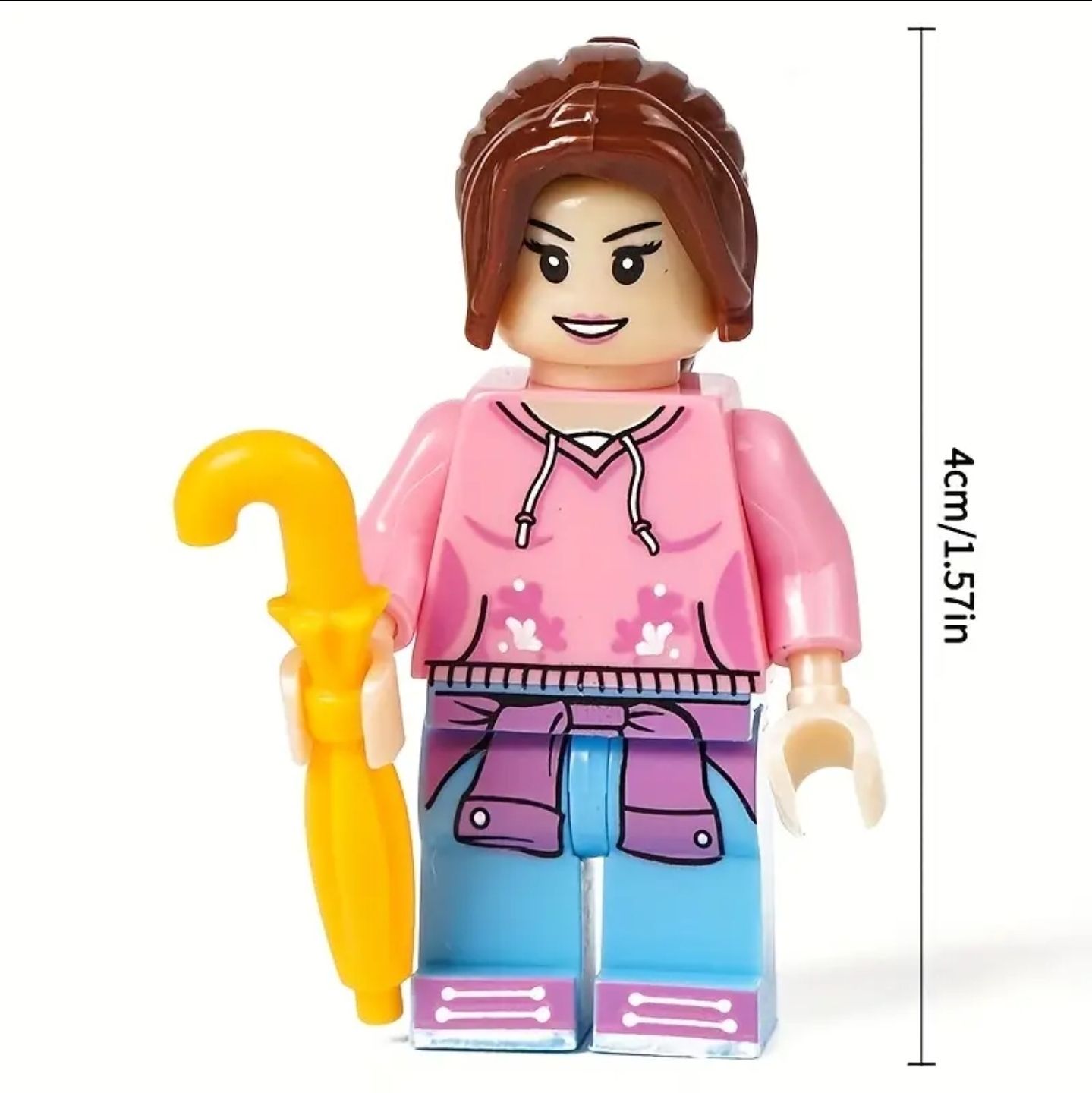 1 Pc Randomly Vibrant Mini Stacked Human Figures - Suitable for Various Types of Rooms, And Indoor Celebrations | Cheerful Design | Durable Plastic, Mini Figures blocks