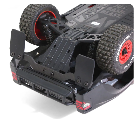 RC Car Upgrade Parts Accessories Black Mud Guard Dust Fender for Arrma 1/14 Mini Mojave Grom