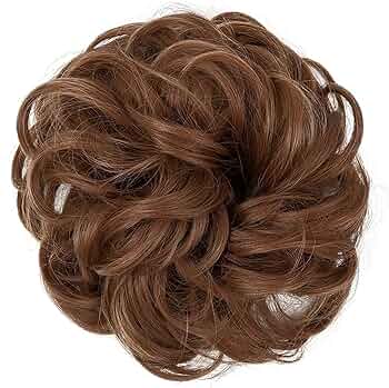 Black Color Hair Jura Extension And Dark Brown Hair Extension For Women And Girls Big Hair Volumizer Bun And Poni Extension Natural Look Soft Synthetic Hair Jura For Bridal Party Office And Daily Wear Elegant Hair Styling Tool