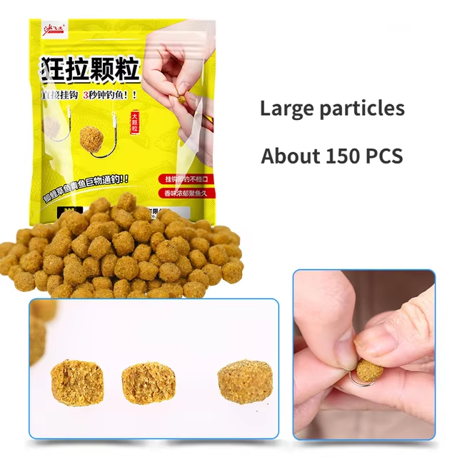 Fishing bait 450pcs concentrated fish bait flavor additive suitable for most fishing equipment fish bait