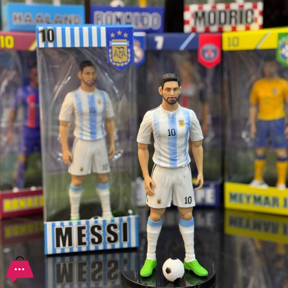 Fifa Action figure Toy Footballer Action figure Ronaldo Messi model small size
