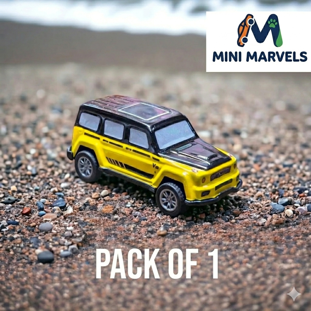 Pack of 12 Diecast Metal G-Wagon Toy Cars - 1:64 Scale Mercedes Benz AMG Model - Pull Back Action Metal Body Cars for Kids - Best Birthday Gift for Boys