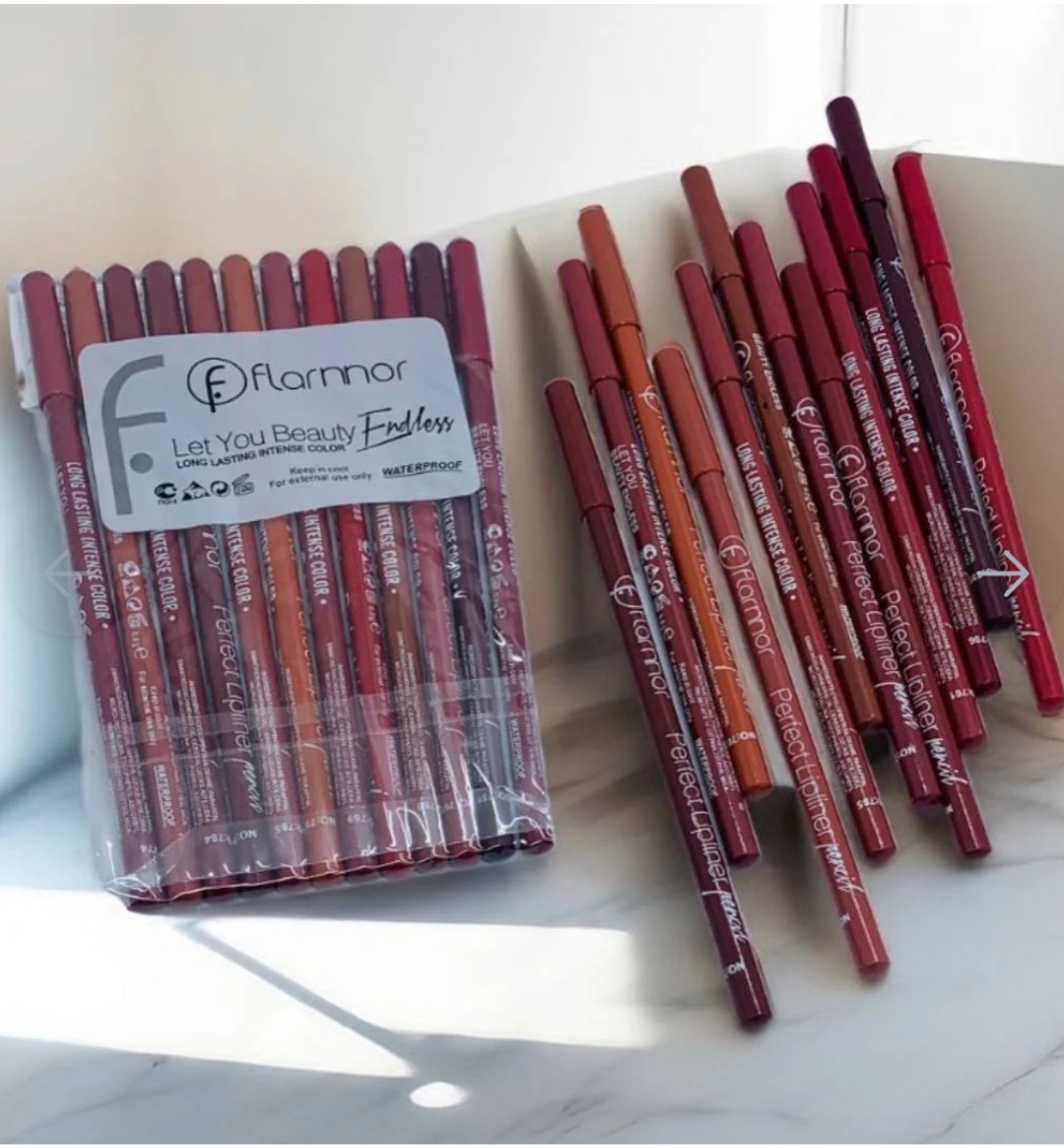 Nude Lip Liner Matte Pack Of 12