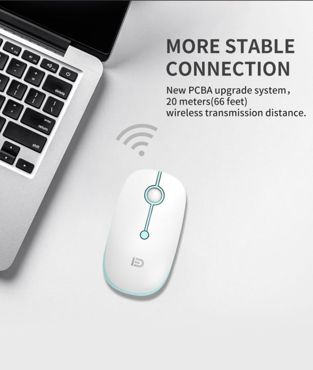 FD I330 Wireless Mouse â€“ 2.4G Silent Click, Adjustable DPI (800/1200/1600), Lightweight & Ergonomic for Laptop, PC, Notebook, Computer
