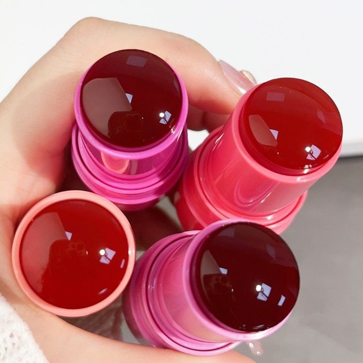 Blush Makeup Lip + Cheek Jelly Tint Stick - Waterproof Long Wear Sheer Blush & Lip Stain - Available in Multiple Shades