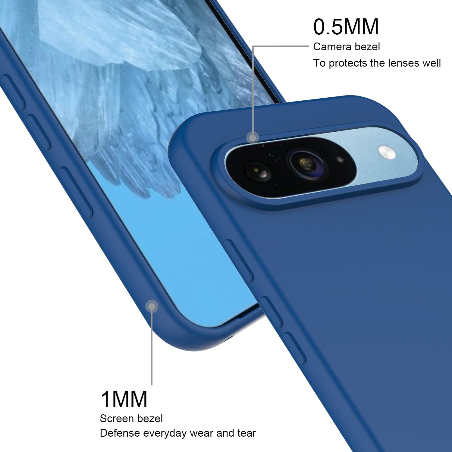 For Google Pixel 10 8 9 Pro XL 8a 7 Pro 7a Phone Cases Shockproof Soft Bumper Back Cover For Pixel 6 10 Pro 6a Case Accessories