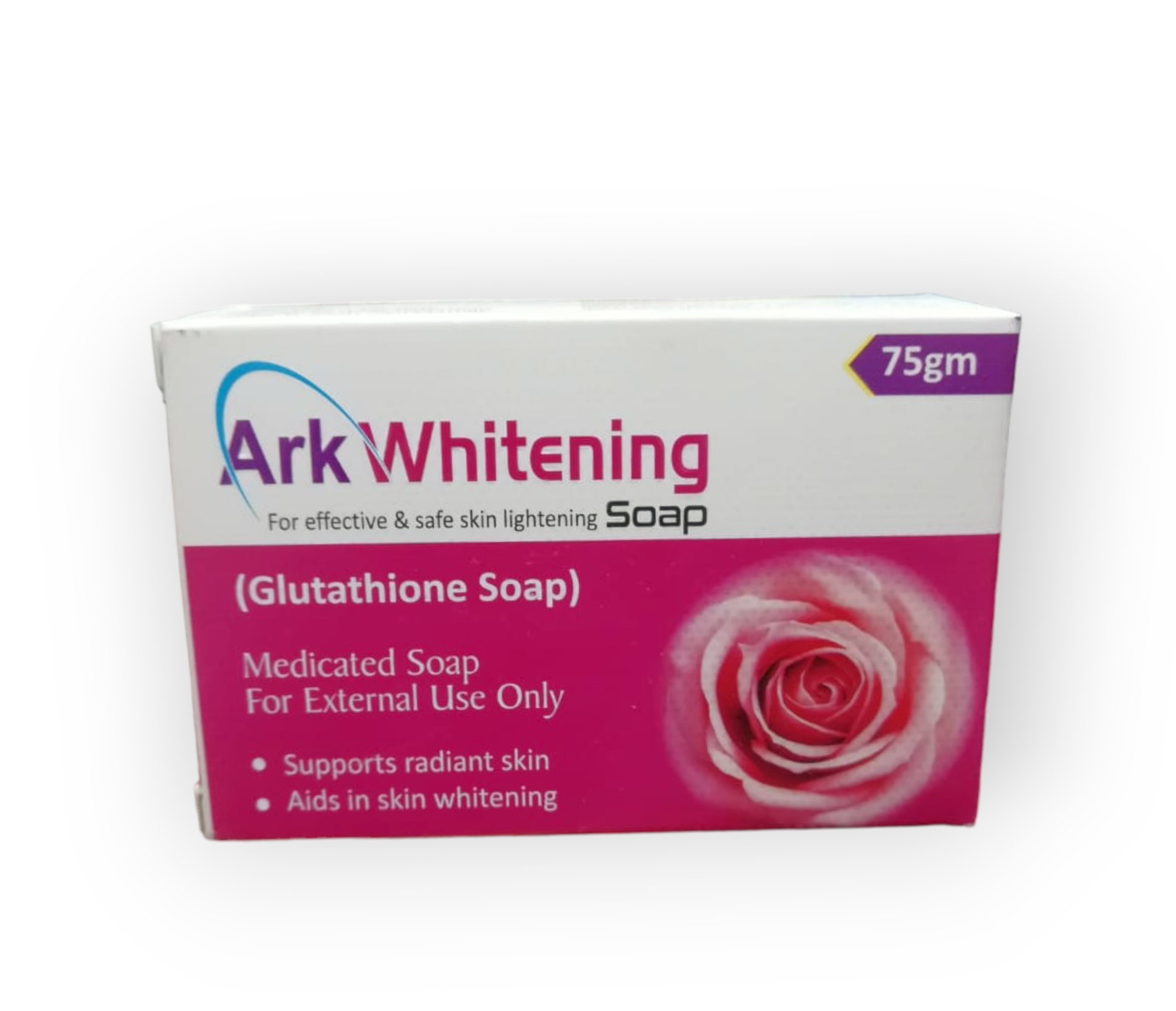 Ark whitening Glutathione Medicated soap for effective and bright skin |  Daraz.pk