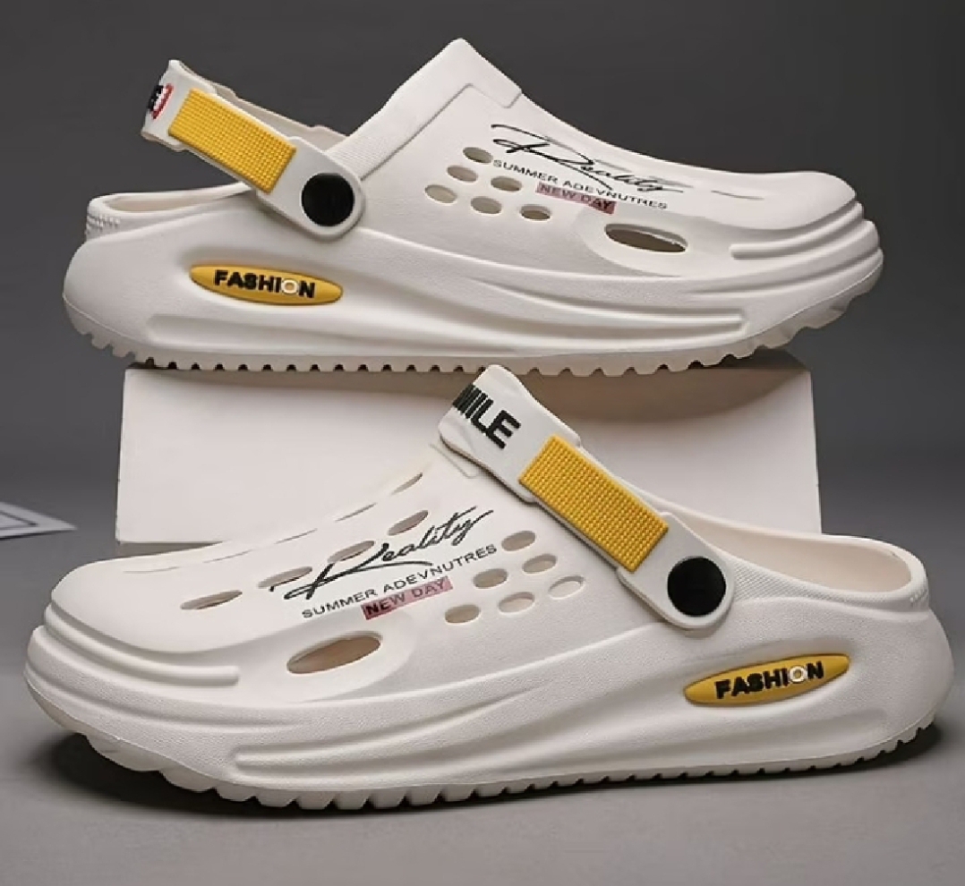 MENS IMPORTED EVR CROCKS WITH SMALL HOLES TRENDING SANDALS FOR ALL SEASON PREMIUM QUALITY CROCKS INDOOR & OUTDOOR
