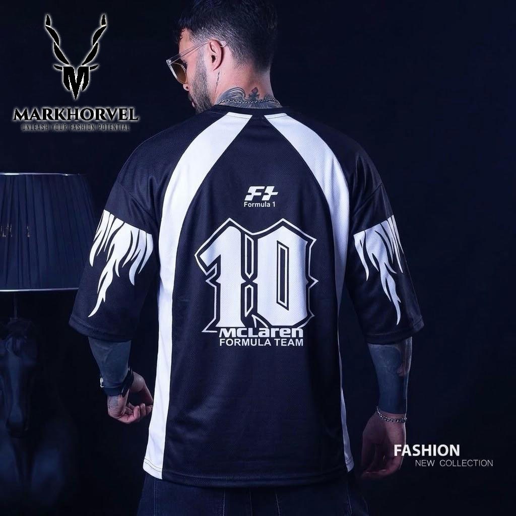 New Arrival Formula 1 
Printed panel 
Dropshoulder
