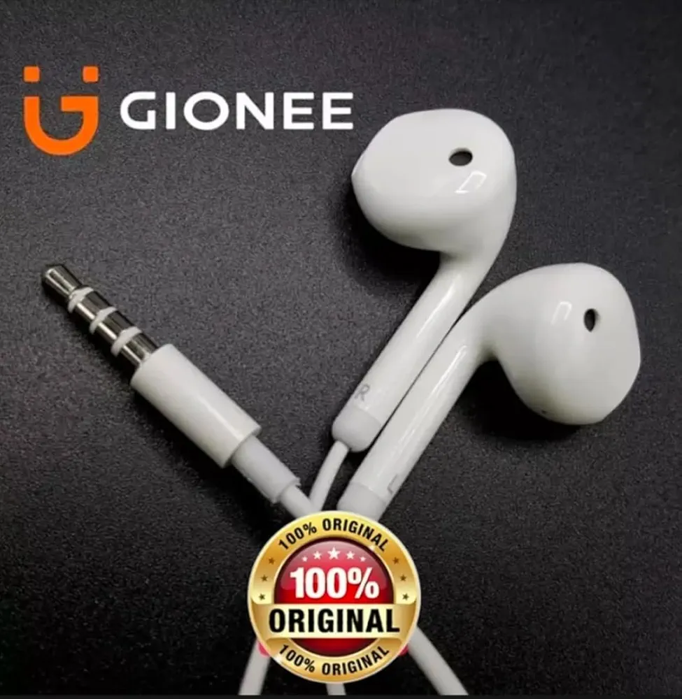 Gionee Handsfree With Mic – Deep Bass & Clear Sound – Universal 3.5mm & Type-C Earphones – For Samsung, iPhone, Vivo, Infinix price in Pakistan