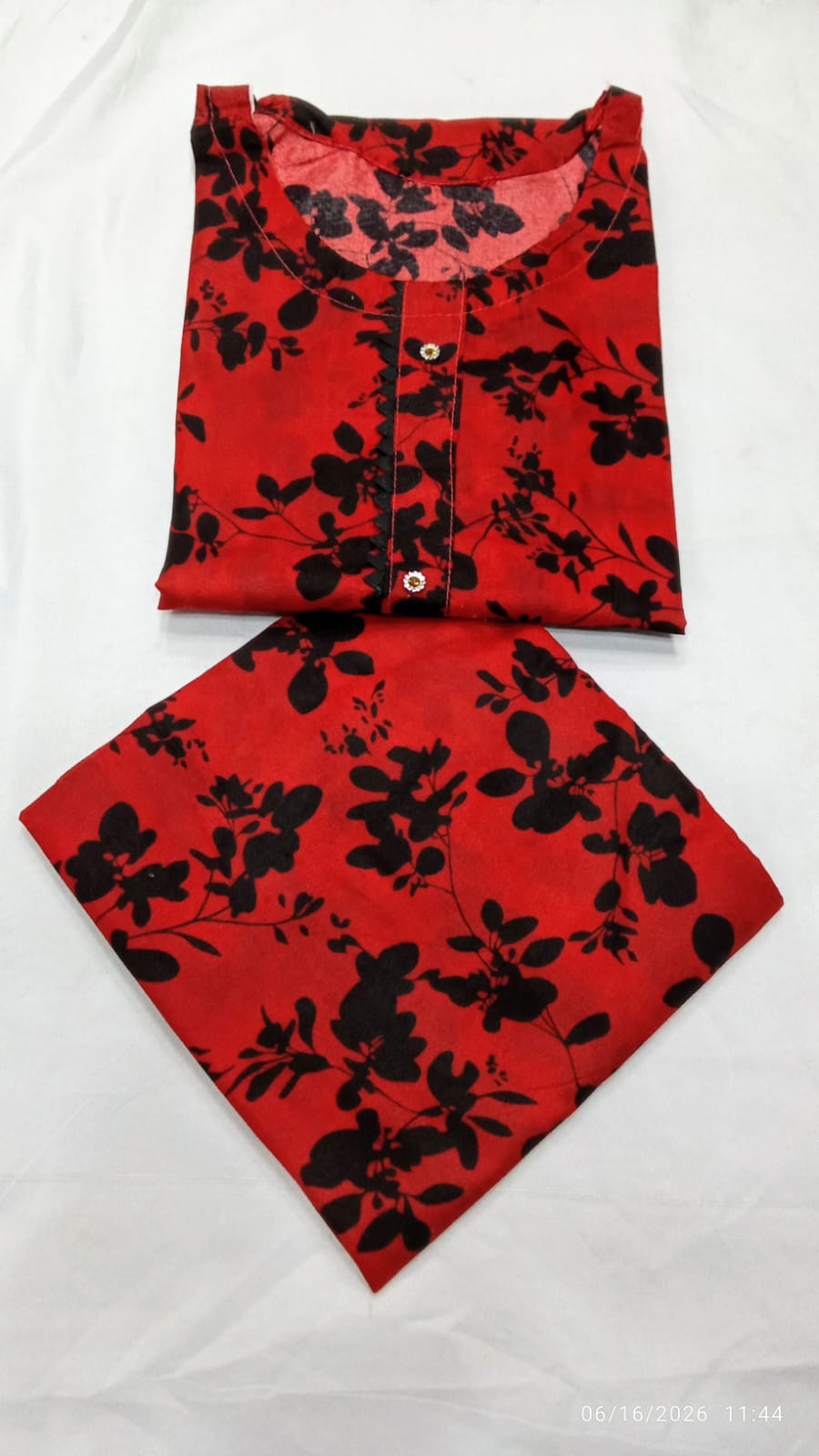 Cotton 2 piece suit new latest design fabric soft Lawn cotton random colour