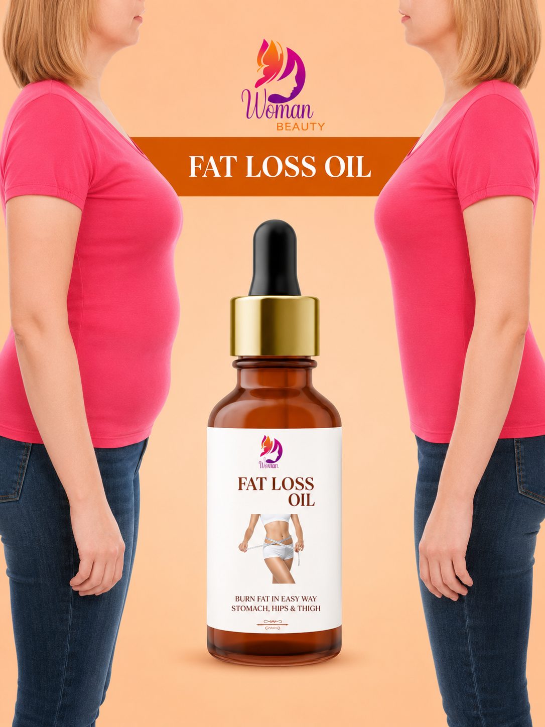 Original Slimming Fat Burning Oil And Gel, Essential Weight Loss Serum for Body Slimming, Fat Burning Products for Women and Men, Best fat loss Oil