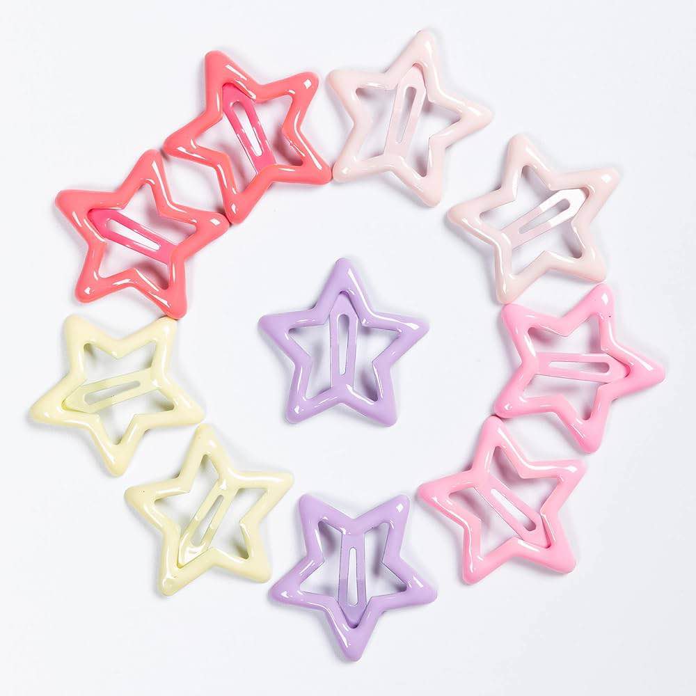 Star pins - Hair pins - Hair accessories for kids - Hair pins for kids