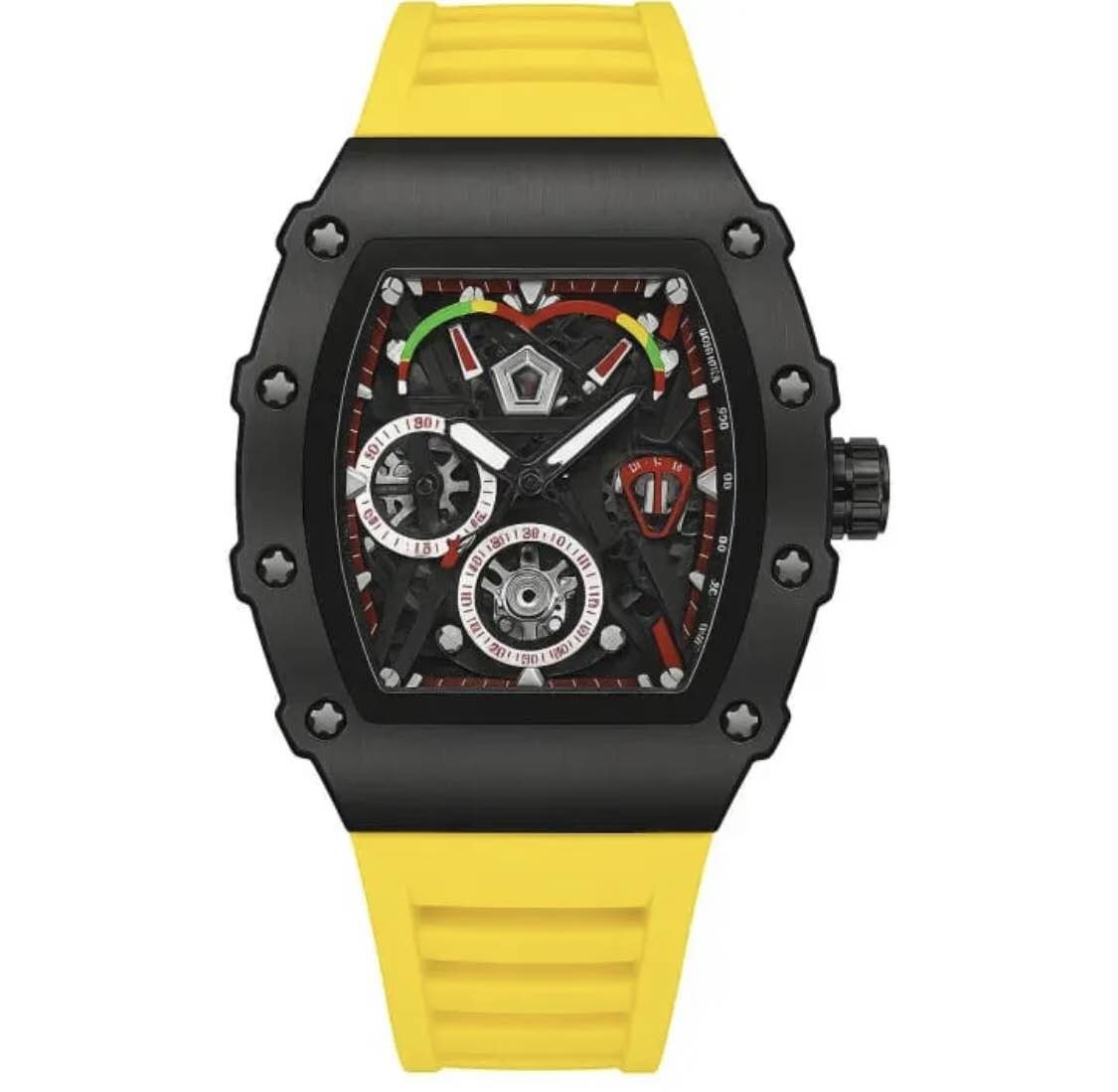 Top Hot Selling  Watch for Man Boys-Sports Watches Rubber Strap for Boys & Men| New Fashion Sports Rubber Strap Wristwatches