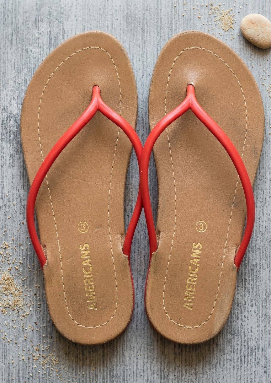 Deluxe Women's Flip Flops - Premium Quality Rubber Slippers in Multiple Sizes