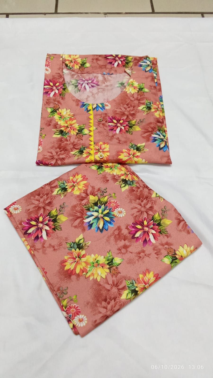 New Trendy Stitched Lawn Cotton 2pc Suit for Women - Summer Collection - Stitched Dresses for Women - Dress for Girls - Dresses for women - Clothes for Women - Women Dresses - Women Clothes - Suit for girls - 2pcs suit for women stitched - 2pc suit