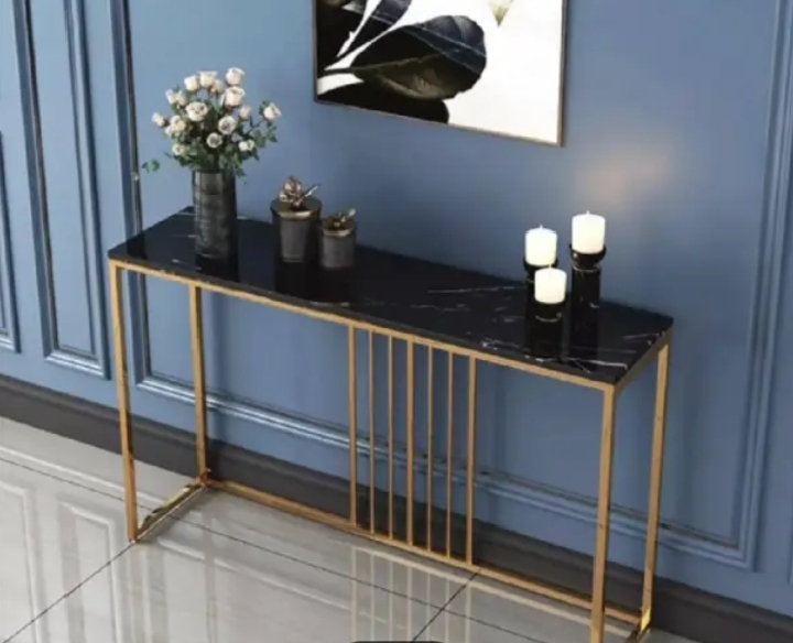 Luxury stylish fancy  Marble console Table