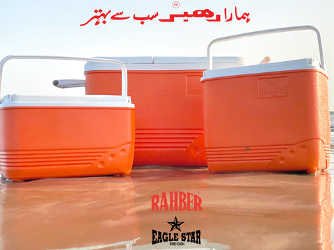 Ice Box Coolers Extra Cooling Rahber Ice Box Cooler portable ideal for hiking and camping