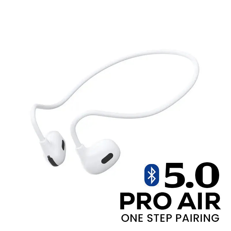 Pro Air Neck Hanging Wireless Earphone Neckband Headset_Best For Running, Gym, Driving, Cycling_Smoth Sourouned 9D Stereo Sound l_Touch Sensor_Unique Design