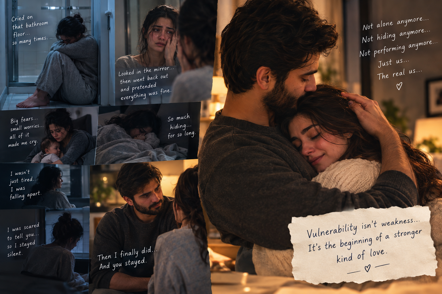 Crying Alone - Vulnerability is not weakness