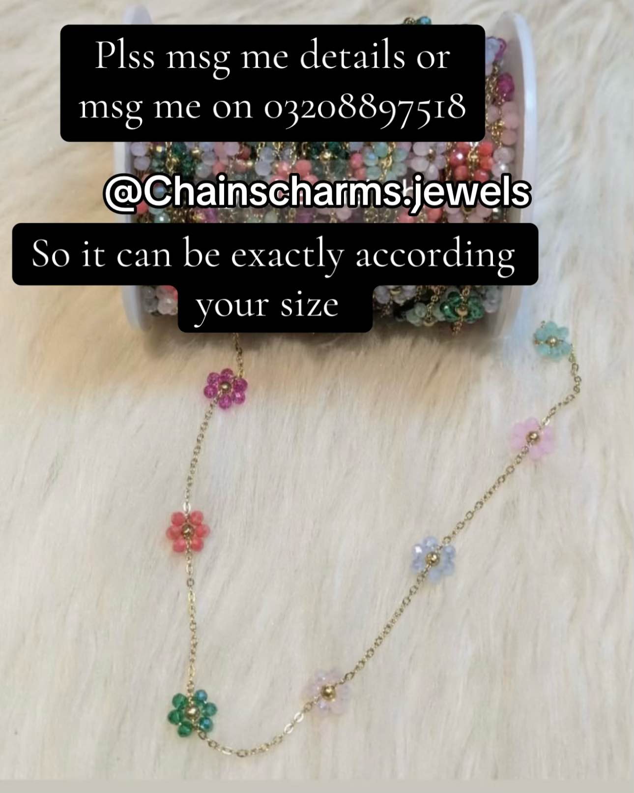 Permanent chains / totally customisable/ adjust to your size / can be wear as an anklet, chain or bracelet.