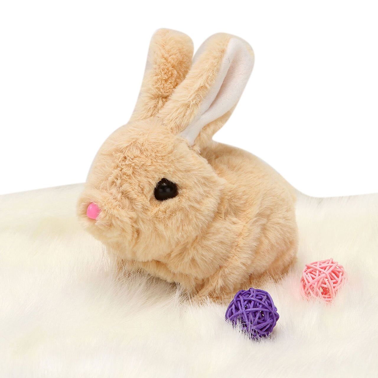 Electric Walking Cute Rabbit Plush Toy With Music