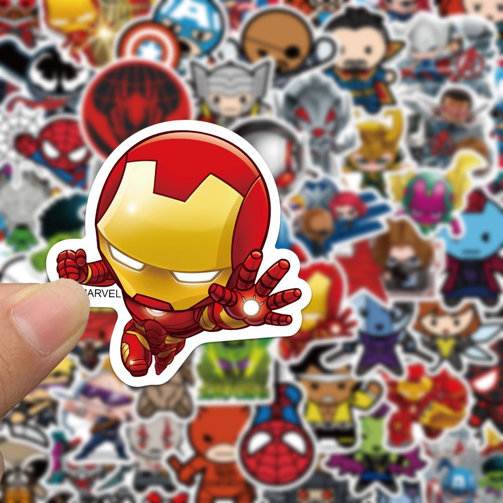 25pcs marvel avenger  mini characters stickers