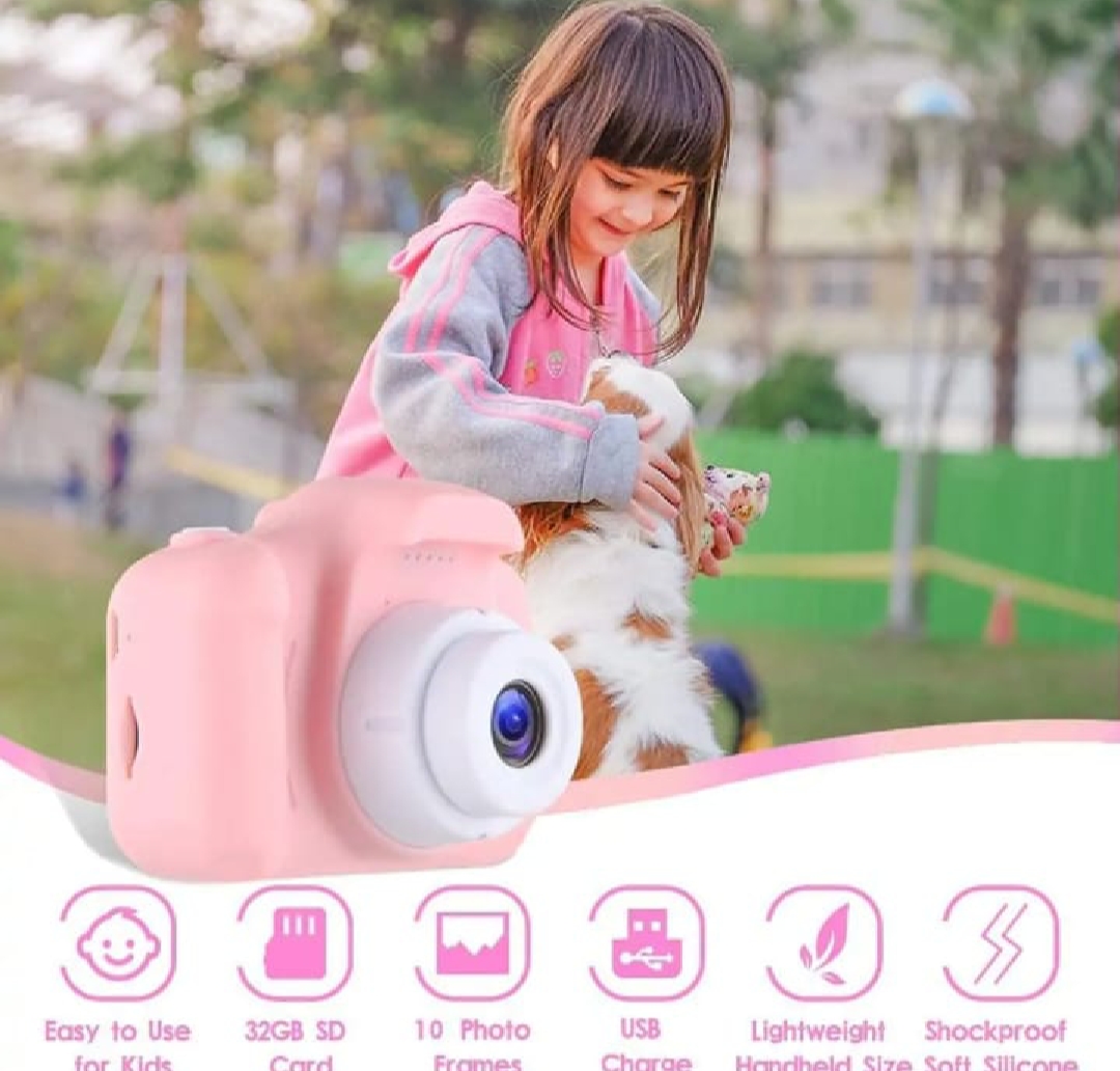 Mini HD Camera For Kids Color Display HD 1080 Pixel HD Camera Best Gift For Both Girls and Boys