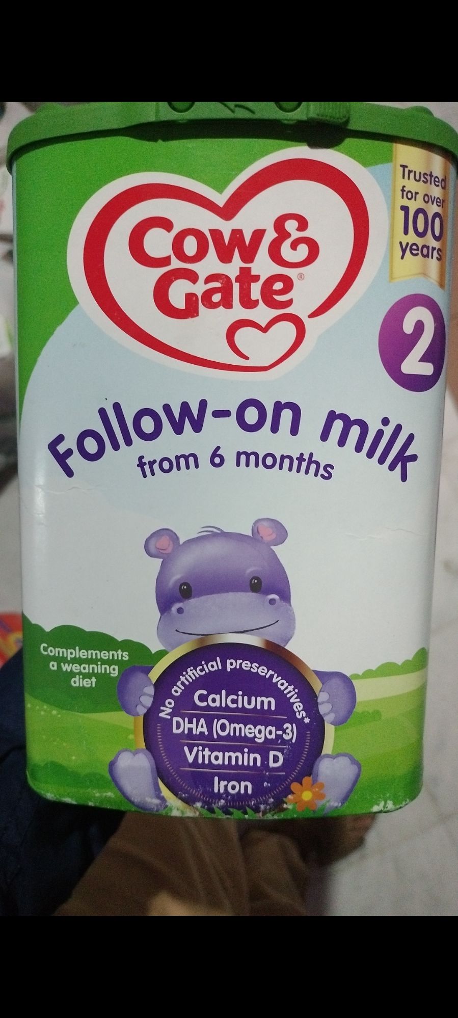 Ready Made Cow And Gate Milk Purple Cow Gate Growing Up Milk