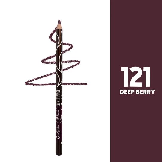 Sweet Face Lip Liner Pencil - Chocolate Bar (Brown) | Waterproof, Matte, Long Lasting Lip Contour Pencil