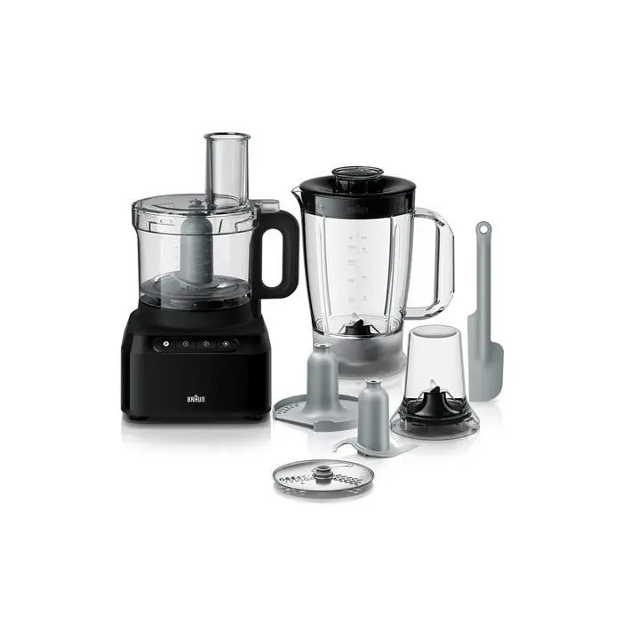 Braun Food Processor FX-3030 Double Bowl 0.75L and 12 Cup Multipurpose  Chopper with 8 Attachment Blades With Juice Extractor