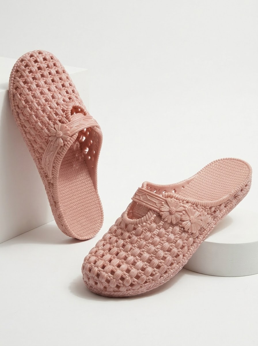 Korean Half Shoes & Loafers Stylish Women Soft Cut-Shoes & Slip-On for Women