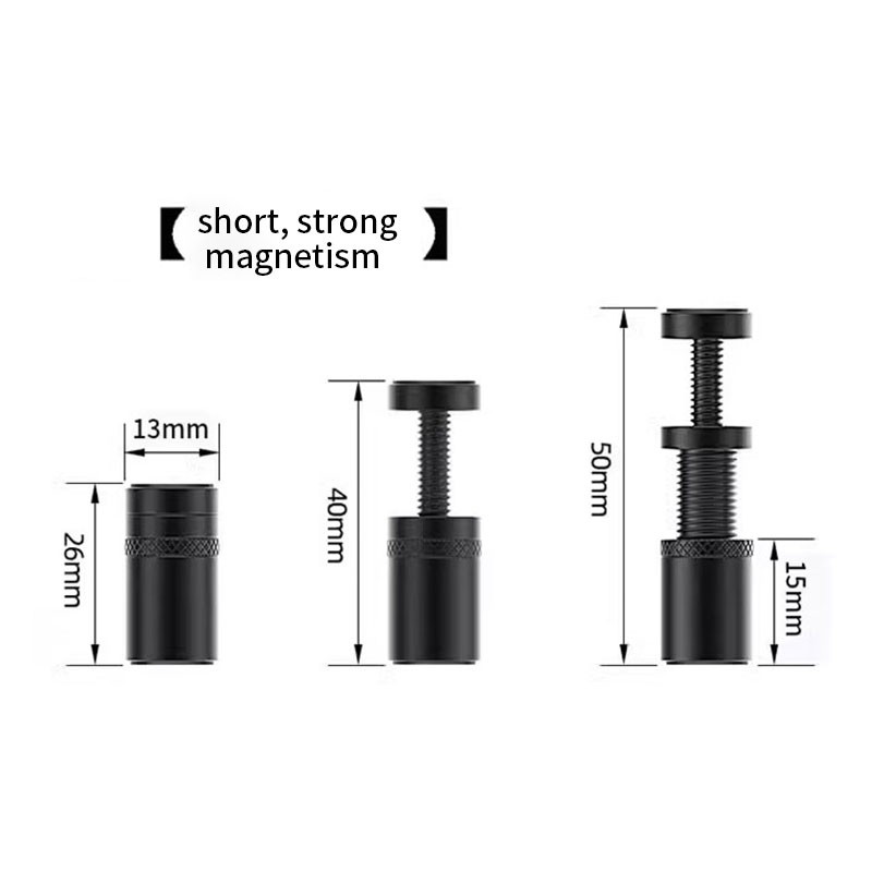 Aluminum GPU Holder Vertical Telescopic Rotating Stand Magnetic Bracket Video Card Holder Graphics Card Bracket Support 27-120mm