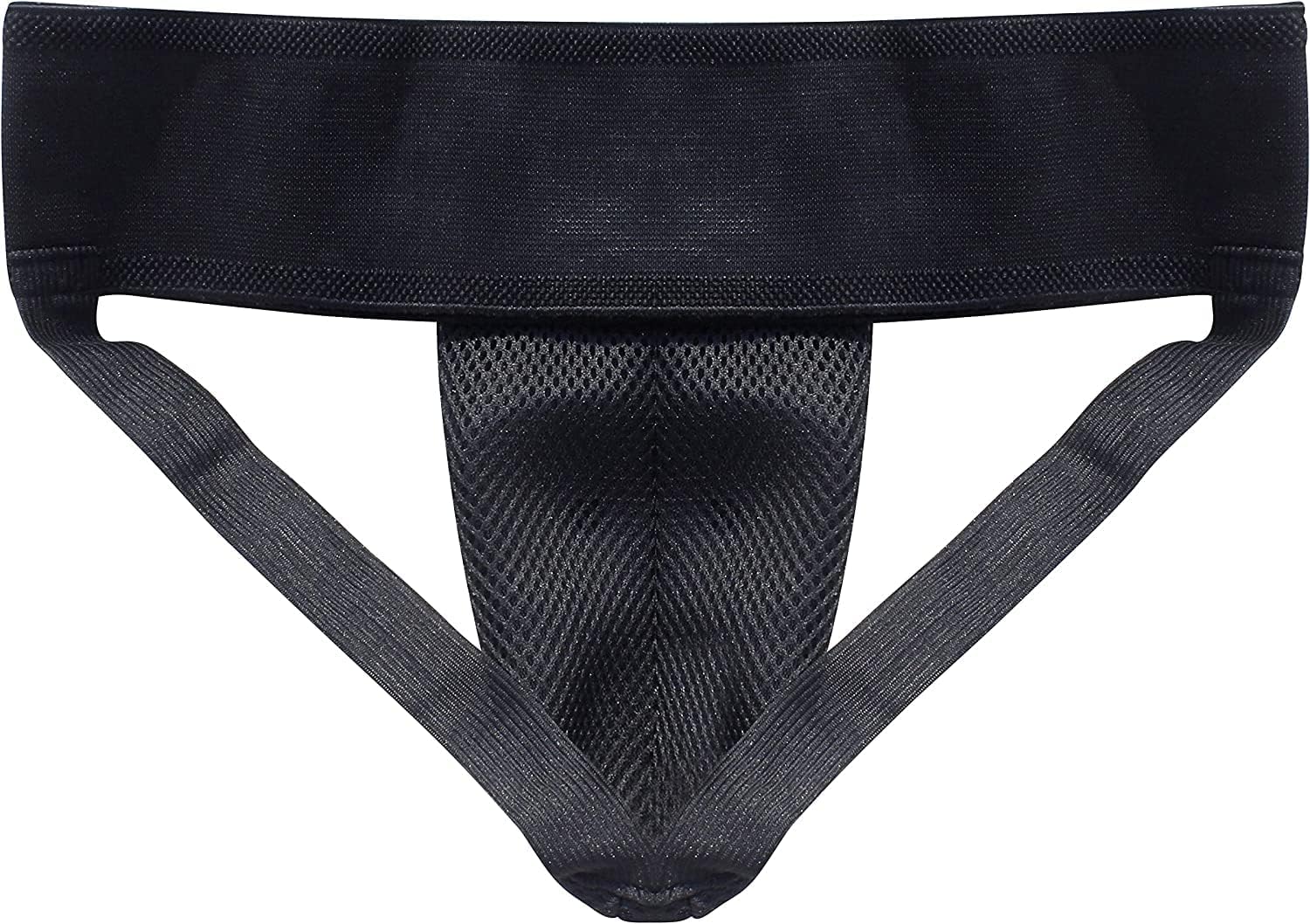 Boxing Groin Guard MMA Martial Arts Muay Thai Groin Cup Abdominal Protector Jockstrap Abdo Groin Support for Kickboxing Karate Bjj Cricket Hockey Adult/Youth Groin Box
