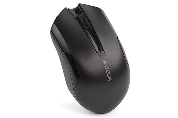 A4Tech G3-200NS Wireless Mouse | 2.4GHz | 1200 DPI | Silent Click | Nano USB Receiver | Long Battery Life | PC & Mac