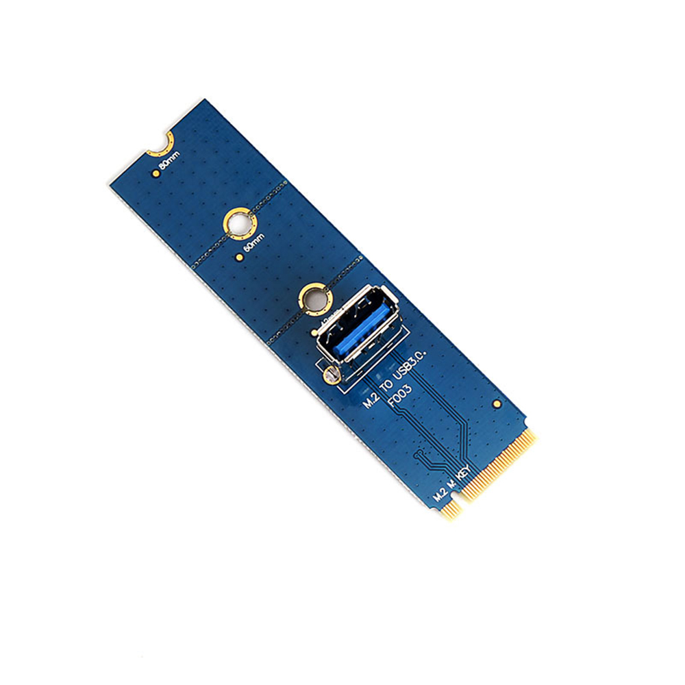 NGFF 5Gbps M.2 to USB 3.0 Transfer Card M2 to USB3.0 Adapter Converter for PCI Express PCI-E 1X to 16X Riser Extender