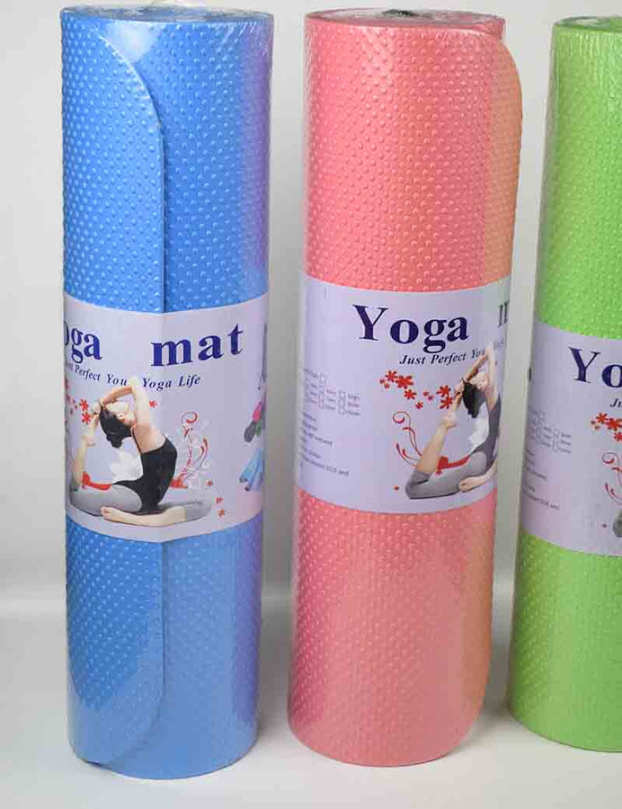 Long Non-slip Yoga Mat for Fitness, Hot Yoga, and Balance Training