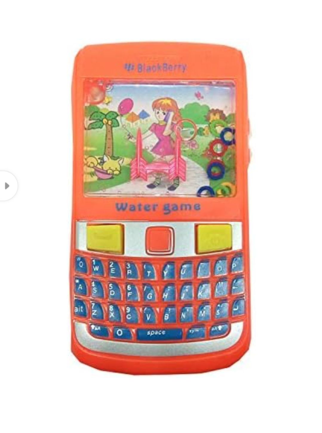 HOT DEAL NO1.Plastic Small Mobile Phone Water Game for Kids (Orange) ONLY RS 139