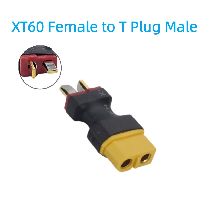 XT60 Male Plug to Dean T Male / T Female Plug to XT60 Female Adapter For RC Helicopter Quadcopter LiPo Battery Plug Connector