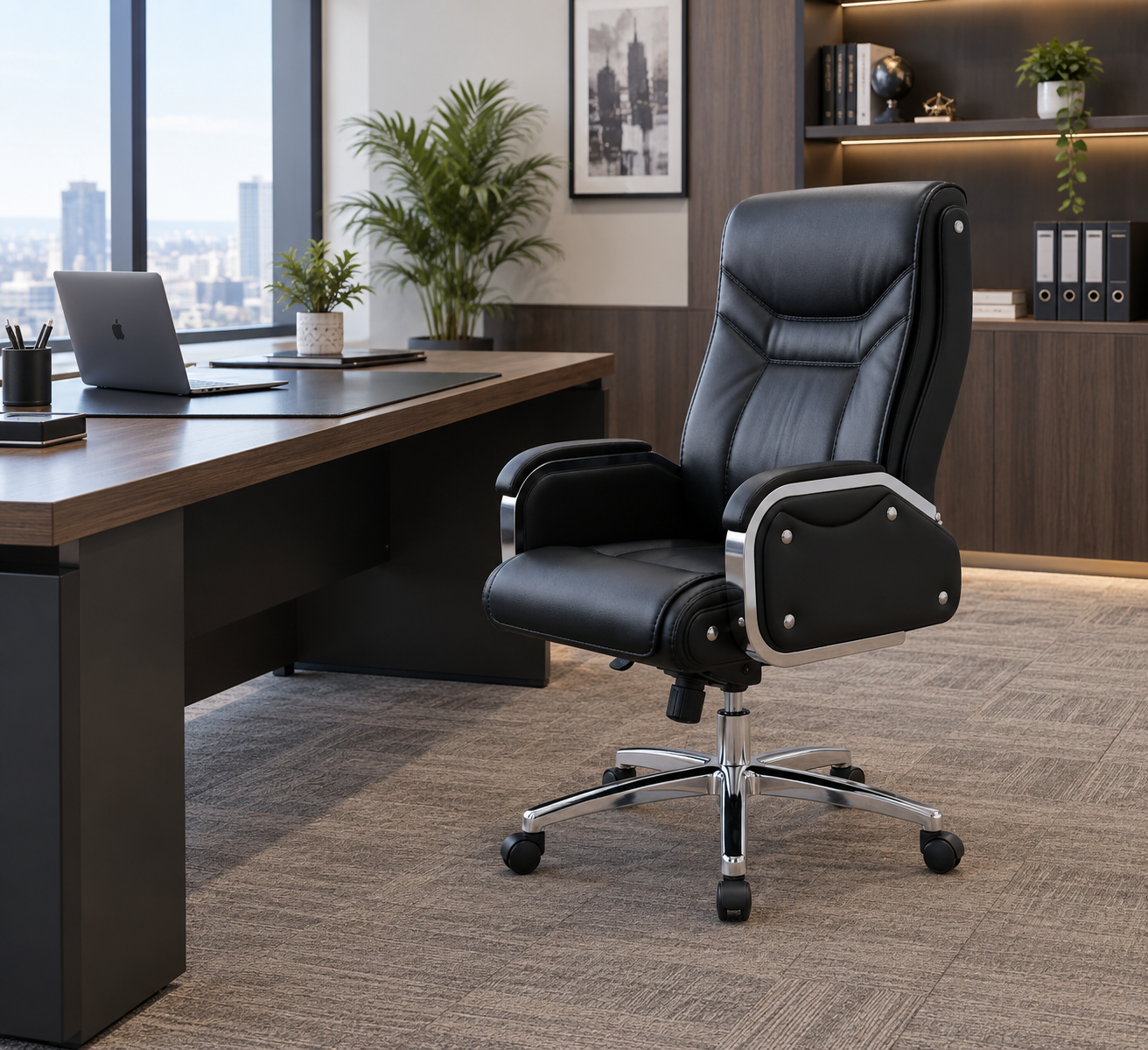 Office Revolving Chair/ Boos Chair/ Computer Chair/ Comfortable Chair , dining chairs, chairs for office,schools, restaurants, meetings.