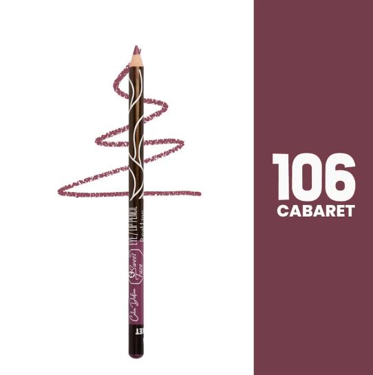 Sweet Face Lip Liner Pencil - Chocolate Bar (Brown) | Waterproof, Matte, Long Lasting Lip Contour Pencil