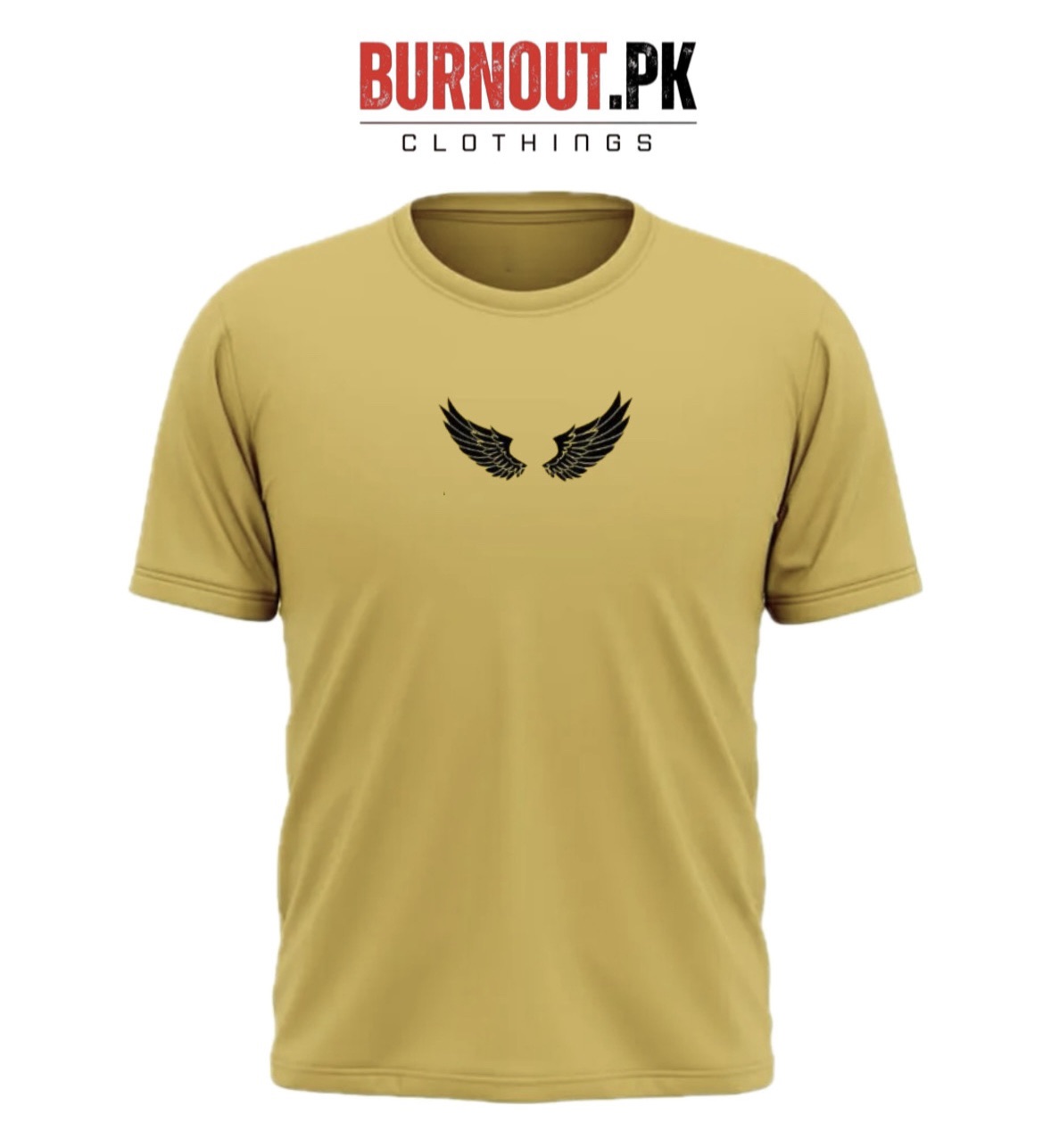 BURNOUT.PK NEW TRENDY SUMMER COLLECTION WINGS PRINTED TSHIRTS FOR MENS AND WOMENS