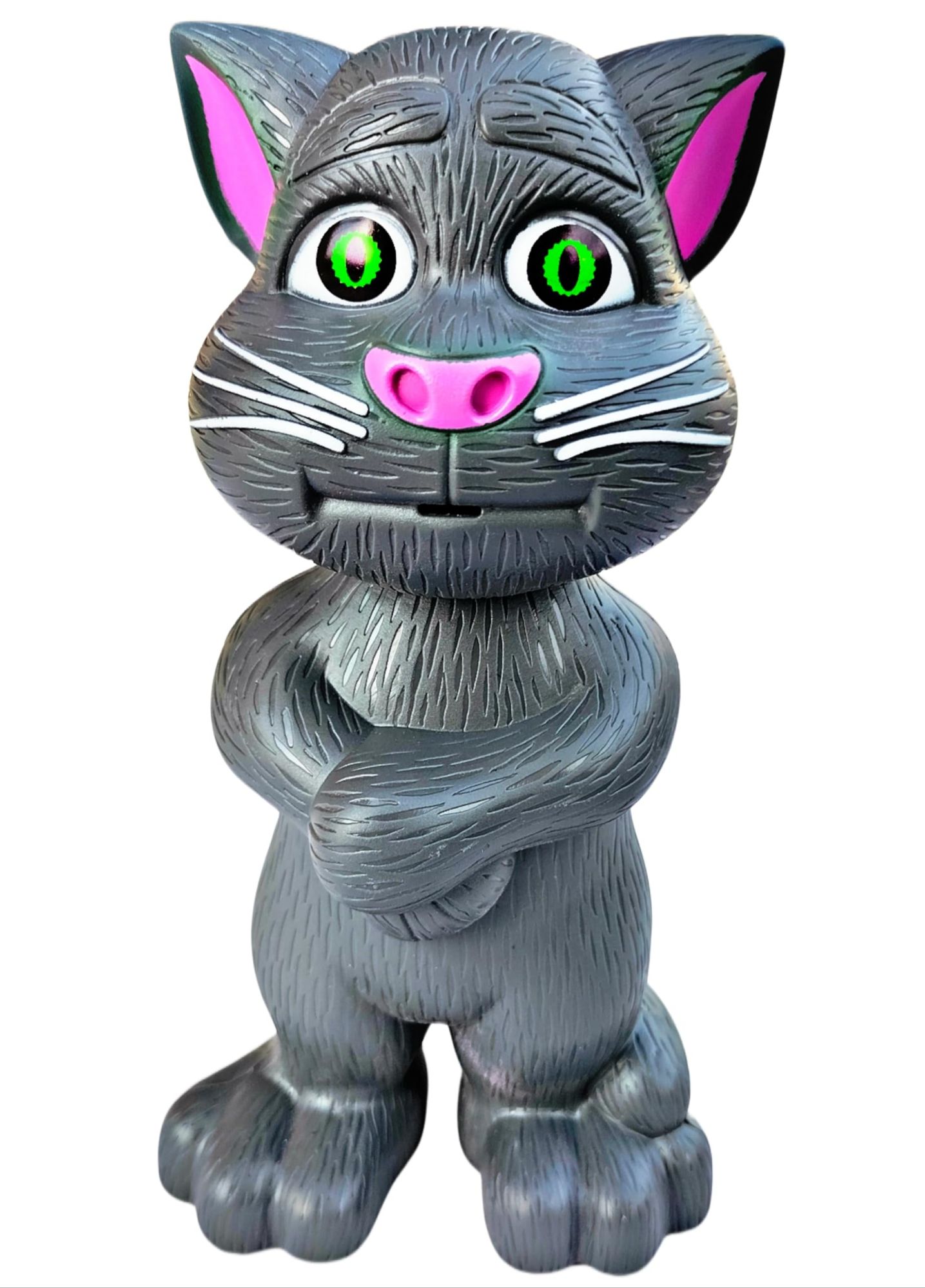 Galaxy Toys New Version Intelligent Talking Tom Cat, Speaking Robot Cat Repeats What You Say, Touch Recording Rhymes and Songs, Musical Cat Toy for Kids (Black)
58%
off