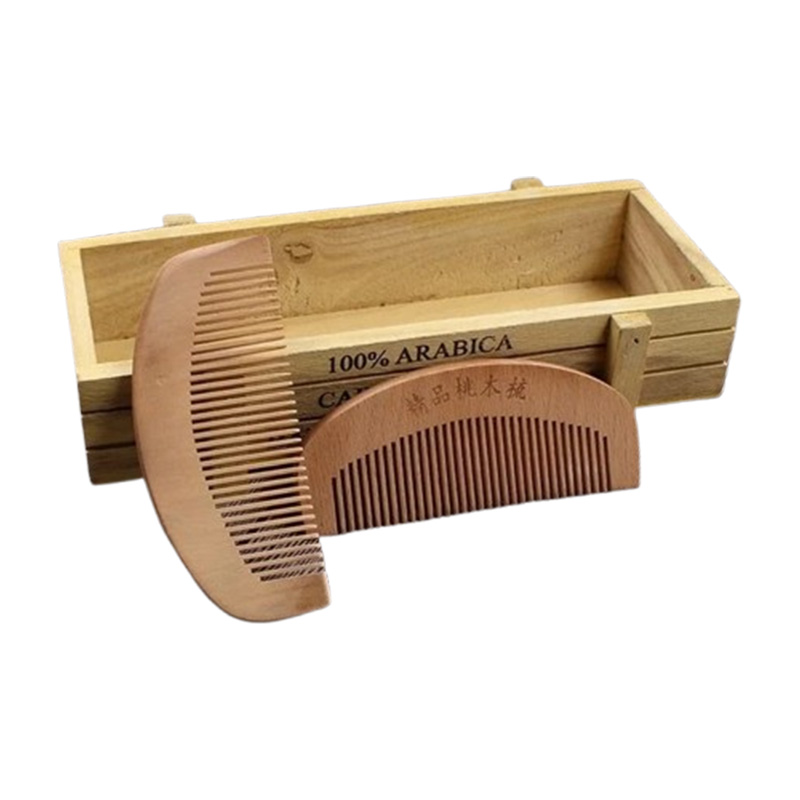 Massage Wooden Comb Head Massage Hair Combs Anti-Static Heat Resistant Portable Comb Men Women Hair Styling Hair Care Tools