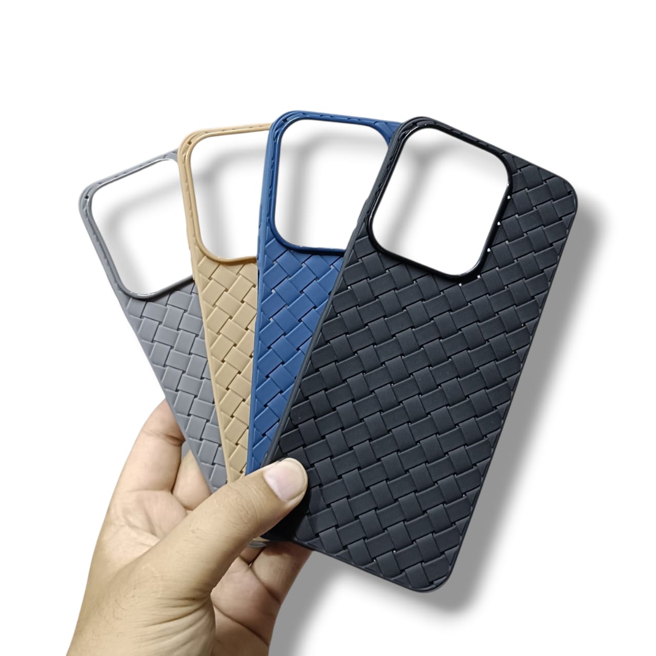 Honor X6C Back Cover AK Soft Woven Design Shockproof Phone Case Honor X6C