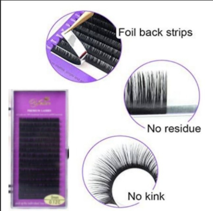 Professional Eyelash Extension Kit for Self-Grafting | Synthetic Hair Accessories, Stainless Steel Precision Tools, Complete Set