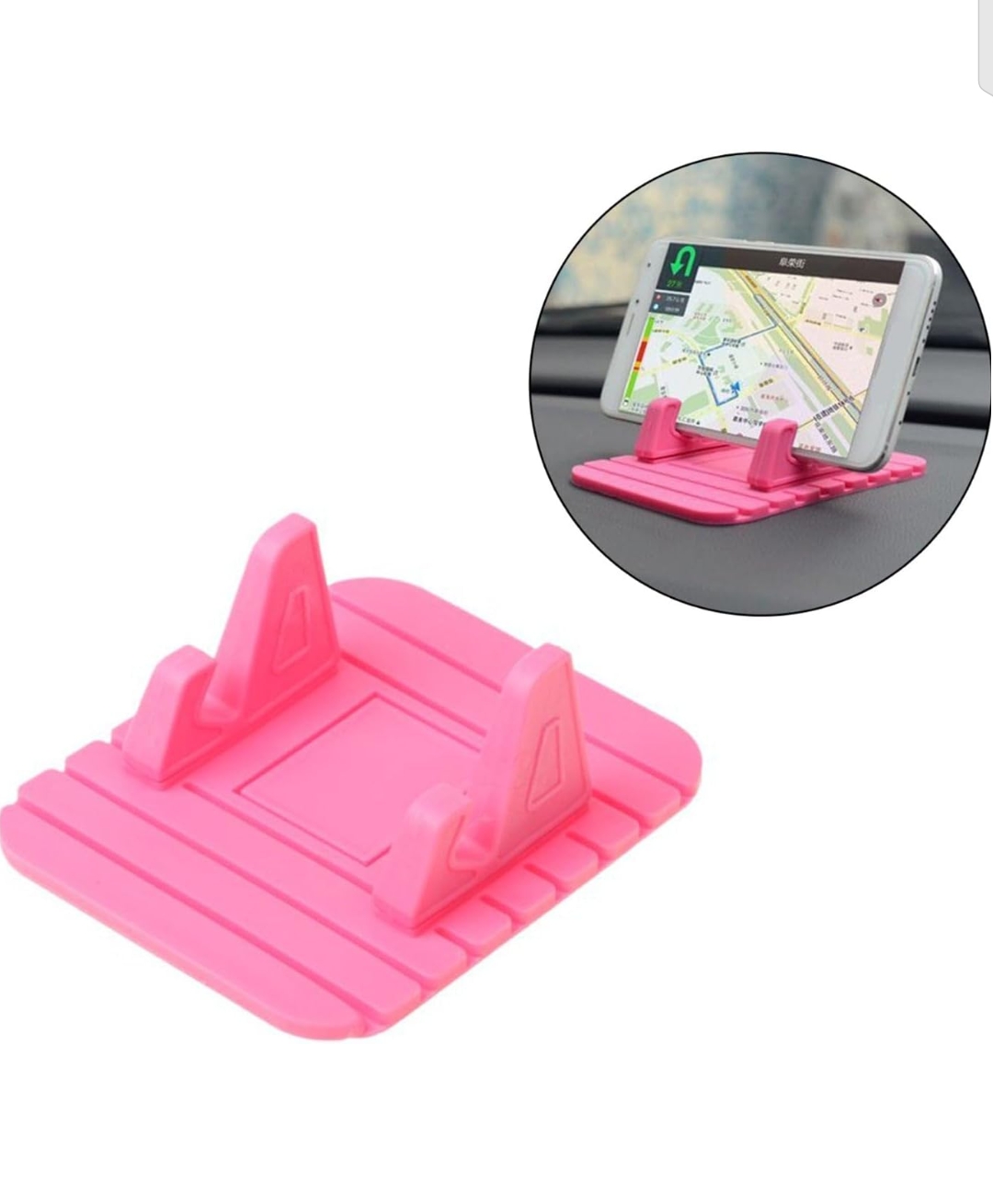 Anti-Slip Mobile Stand with Non-Slip Mat Amazon Products Compact and Durable Smartphone Holder for Hands-Free Viewing